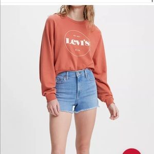 Levis High Rise Shorts Size 29